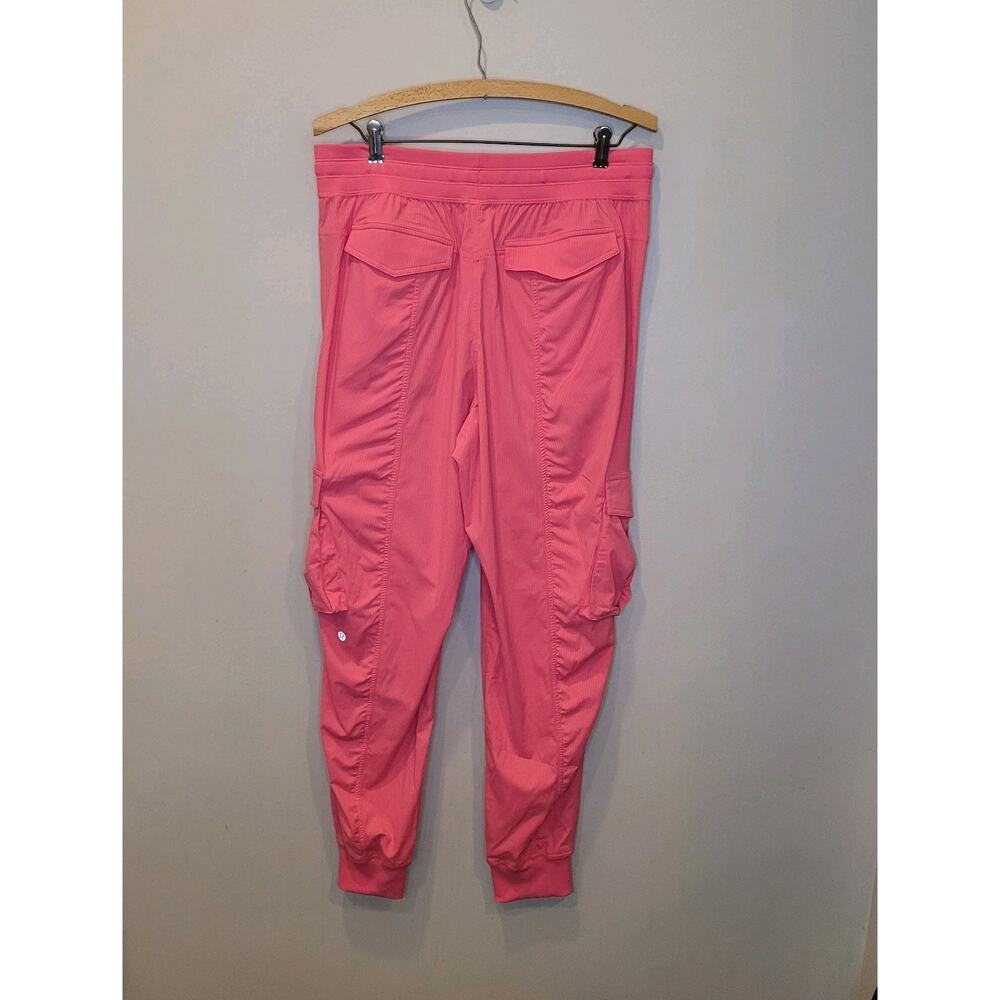 Lululemon Dance Studio Relxed Fit Pink Mid Rise Cargo Joggers Medium Athleisure - Picture 9 of 12